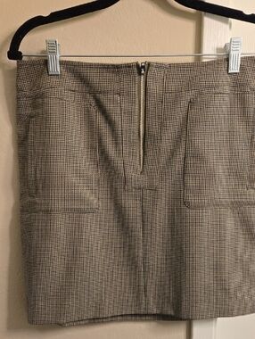 kate spade Brown Houndstooth Mini Skirt